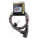 Dunlop anti-theft bicycle key lock (black)