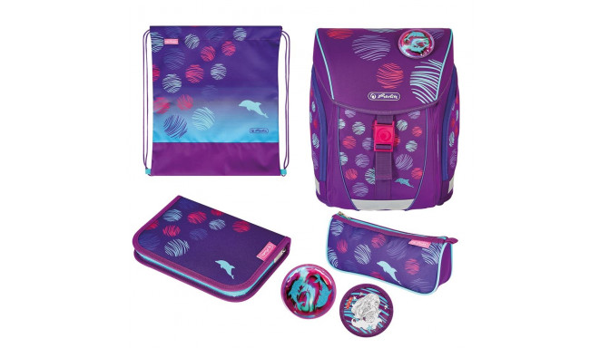 Herlitz Skolas soma FILOLIGHT PLUS - Sea Bubbles