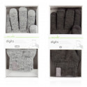 Moshi Digits - Touch Screen Gloves L/XL (Dark Gray)