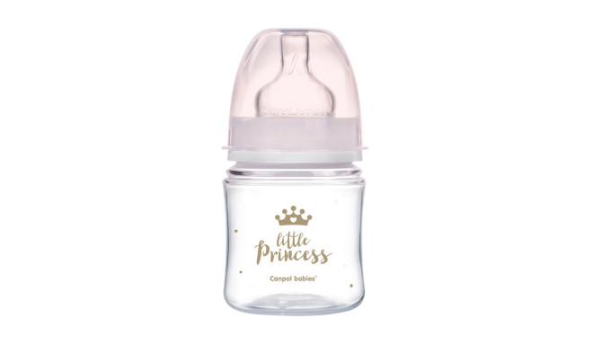 Canpol babies Anti-colic Wide Neck Bottle 120ml PP Easy Start ROYAL BABY 35/233_pin