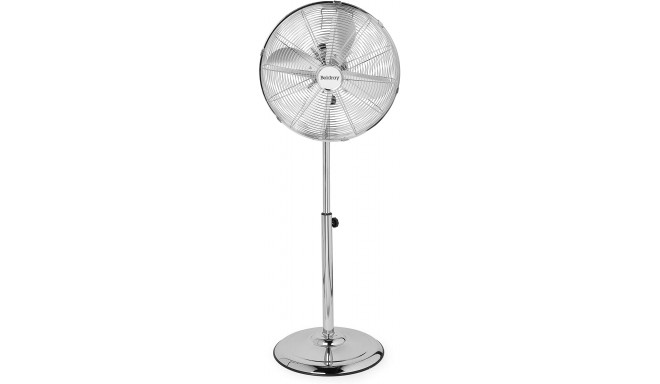 Beldray EH3263VDE chrome pedestal fan