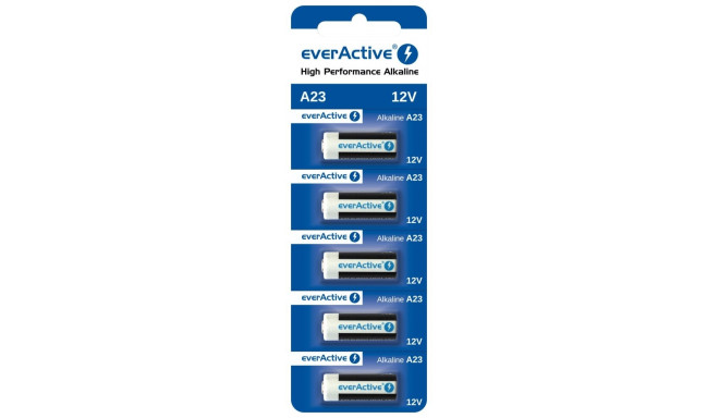 everActive patareid Alkaline 23A 12V Blister 5tk
