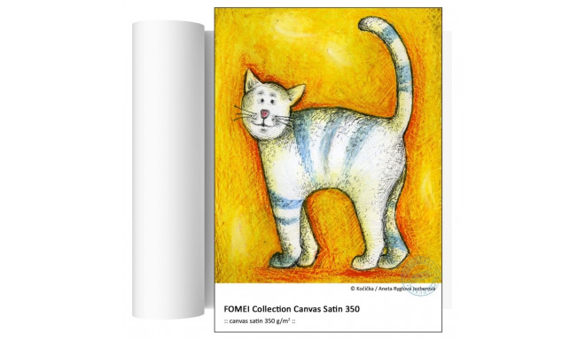 Fomei Collection Canvas Satin 350g/m2 papīrs 61,0cm x 12m