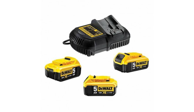 DeWALT DCB115P3-QW vehicle battery charger Black, Yellow