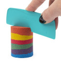 Kinetic Sand , Rainbow Mix Set with 3 Colors of (13.5oz) and 6 Tools, Play Sand Sensory Toys for Kid