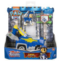 PAW Patrol Rescue Knights Chase Transforming Toy Car with Collectible Action Figure