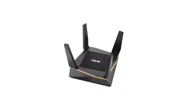 ASUS RT-AX92U wireless router Gigabit Ethernet Tri-band (2.4 GHz / 5 GHz / 5 GHz) 4G Black