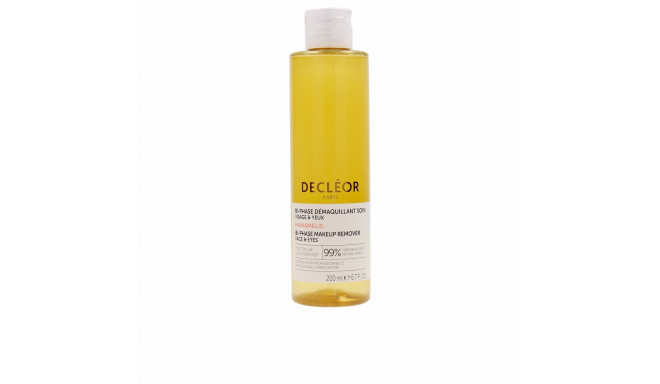 DECLEOR AROMA CLEANSE bi-phase nettoyant & démaquillant soin 200 ml