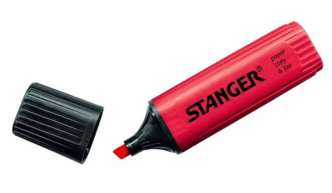 STANGER highlighter, 1-5 mm, red, 1 pcs. 180003000