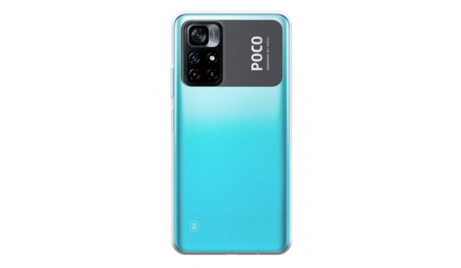 Fusion Ultra Back Case 1 mm  ümbris telefoni jaoks Xiaomi Poco M4 Pro läbipaistvale