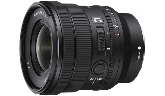 Sony FE PZ 16-35mm f/4.0 G lens