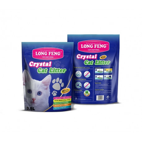 SILICA GEL CAT LITTER LONG FENG 3.8L