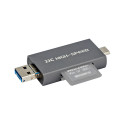 JJC CR UTC4AC USB 3.1 Card Reader Grey