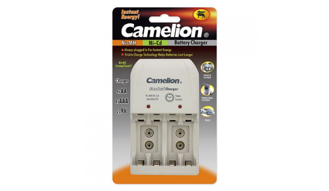 Camelion | Plug-In Battery Charger | BC-0904S | 2x or 4xNi-MH AA/AAA or 1-2x 9V Ni-MH