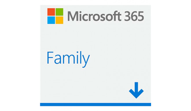 Microsoft | M365 Family | 6GQ-00092 | ESD | 1-6 PCs/Macs user(s) | License term 1 year(s) | All Lang