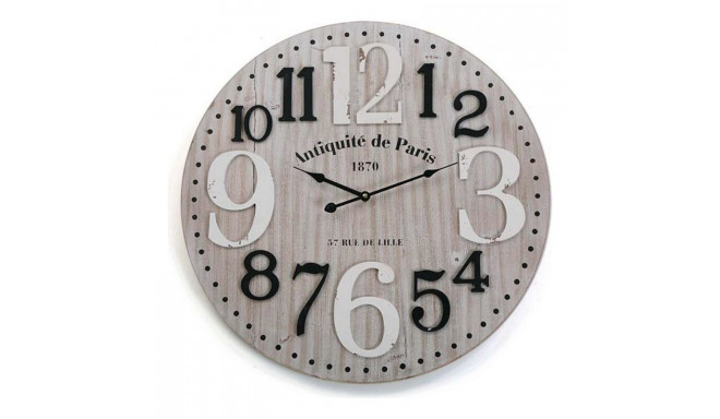 Wall Clock Versa MDF Wood (4,5 x 60 x 60 cm)