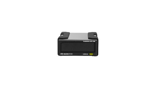 Overland-Tandberg RDX QuikStor external drive, black, USB3+ interface