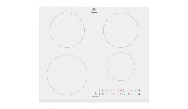 Electrolux LIR60430BW hob White Built-in 60 cm Zone induction hob 4 zone(s)