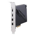 ASUS ThunderboltEX 4 interface cards/adapter Internal Mini DisplayPort, PCIe, Thunderbolt, USB 2.0, 