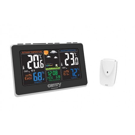 Camry Premium CR 1174 digital weather station Black AC/Battery ...