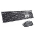 DELL KM7321W keyboard RF Wireless + Bluetooth QWERTZ Czech, Slovakian Grey, Titanium