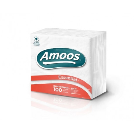 Paberist salvrätikud, 2 kihti, valged 100 tk. pakendis, 33x33cm, T622004.9 (3 tk)