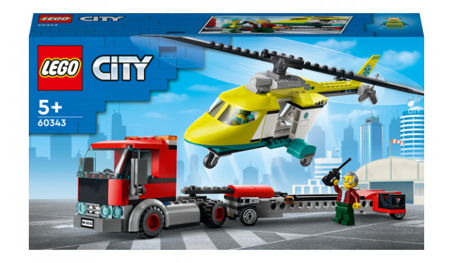 60343 LEGO® City Great Vehicles Rescue Helicopter Transport - LEGO ...