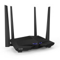 Tenda AC10U-EU wireless router Gigabit Ethernet Dual-band (2.4 GHz / 5 GHz) 4G Black