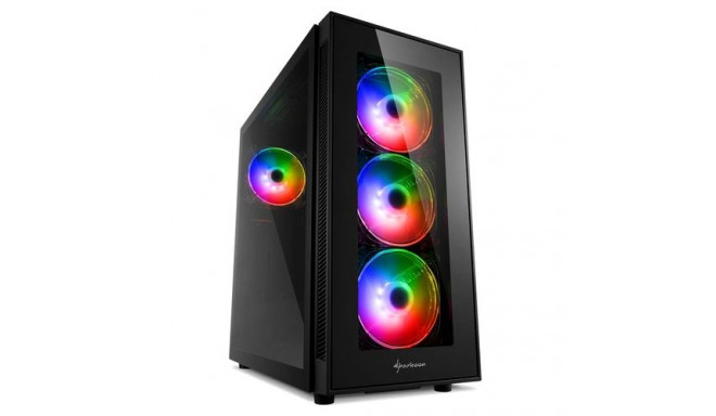 Sharkoon TG5 Pro RGB Midi Tower Black