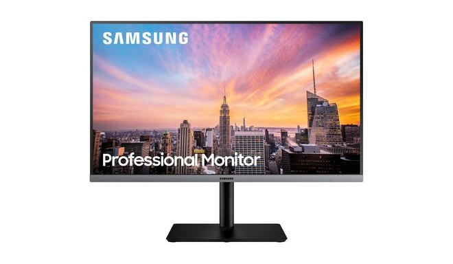 Samsung LS27R650FDU LED display 68.6 cm (27") 1920 x 1080 pixels Full HD IPS Black, Grey