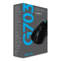 Logitech G G703 LIGHTSPEED Wireless Gaming with HERO 25K Sensor mouse Right-hand RF Wireless Optical