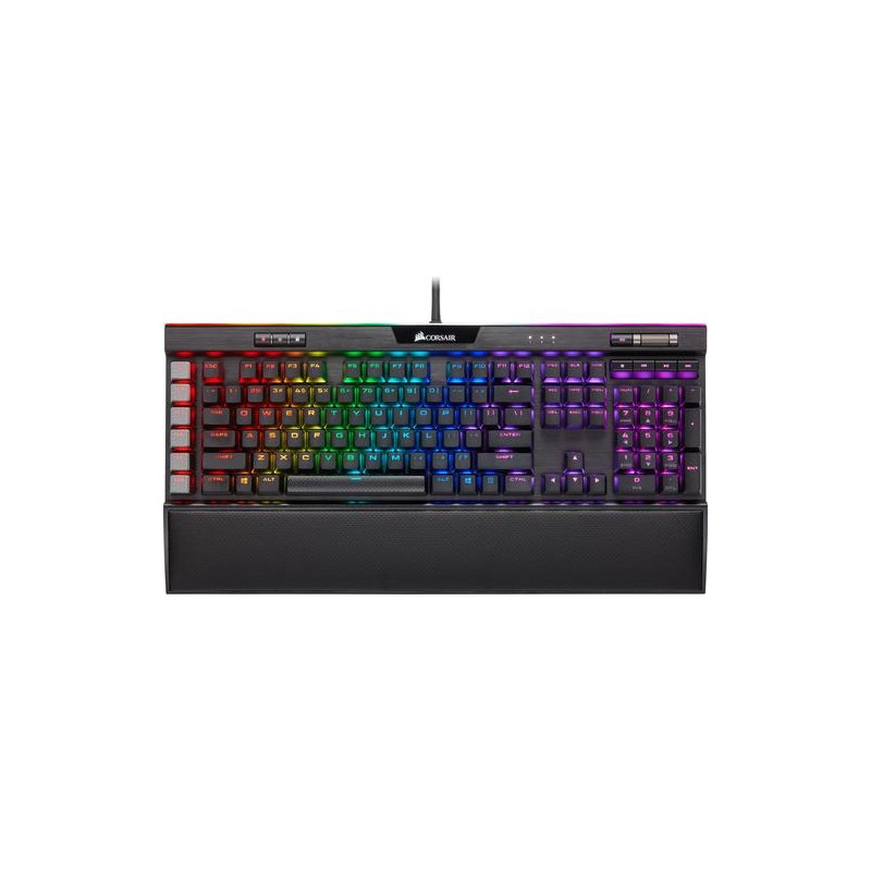 corsair k95 rgb platinum xt keyboard usb qwerty black