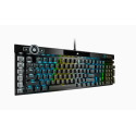 Corsair K100 RGB keyboard USB QWERTZ Dutch Black