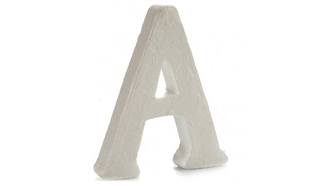 Letter polystyrene White 1 Unit 2 x 23 x 17 cm