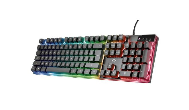 Trust GXT 838 Azor keyboard USB Black