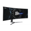 Samsung C49RG90SSR 124.5 cm (49") 5120 x 1440 pixels UltraWide Quad HD+ QLED Black