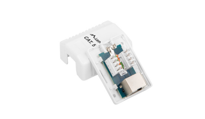 Lanberg OS5-0001-W outlet box RJ-45 White