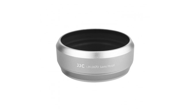 JJC LH JX70 Fuji Zonnekap zilver