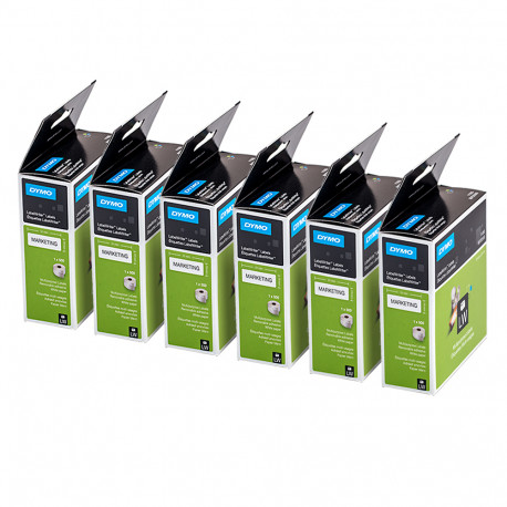 DYMO Sildid 19 x 51mm / Komplekt (11355 / S0722550) - 6 tk.