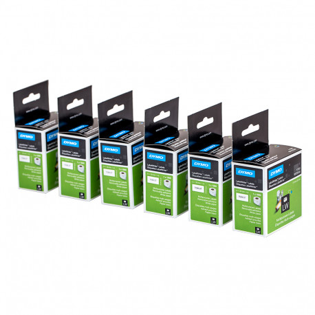 DYMO Sildid 13 x 25mm / Komplekt (11353 / S0722530) - 6 tk.