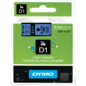 DYMO D1 Lint 9mm x 7m / must sinisel (40916 / S0720710)