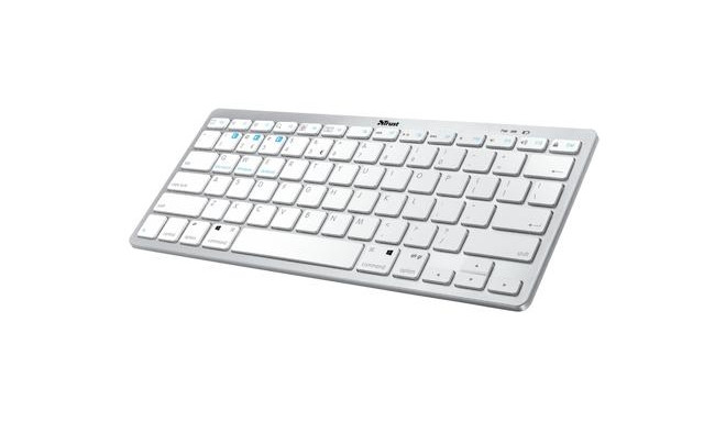 Trust Nado keyboard Bluetooth QWERTY English Grey, White