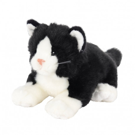 Lying Cat Black 30 Cm - Plushies - Photopoint.lv