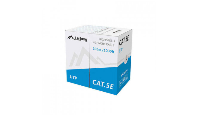 UTP Category 5e Rigid Network Cable Lanberg LCU5-11CC-0305-S Coil 305 m