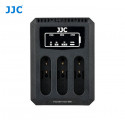 JJC Canon DCH DB110 USB Dual BatteryCharger (voor Ricoh DB 110/ Olympus)