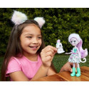 Enchantimals Sybill Snow Leopard and Flake