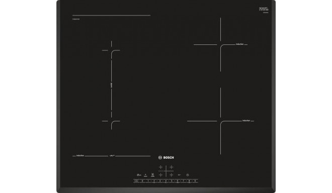 Bosch Serie 6 PVS651FC5E hob Black Built-in 60 cm Zone induction hob 4 zone(s)