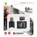 Kingston mälukaart microSDXC 64GB MLPMR2/64GB 285MB/s + adapter