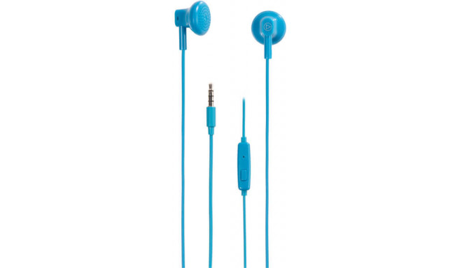 Vivanco headset Budz, blue (38927)