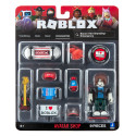 ROBLOX Avatar Shop Figure with accessories set "Bacon Hair Brading Emergency"